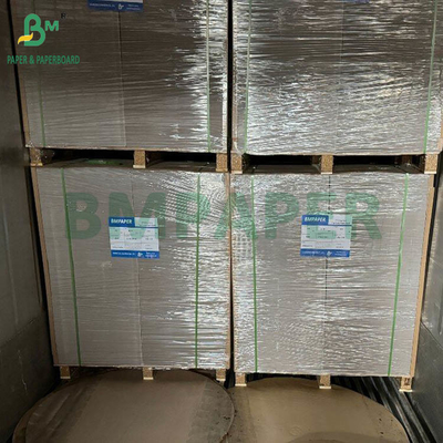 400 gm 450 gm Cartone C1S Grigio Spatrio Fogli di carta duplex 65 x 45 cm