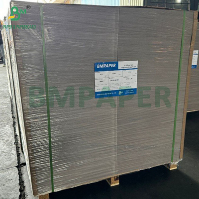 400 gm 450 gm Cartone C1S Grigio Spatrio Fogli di carta duplex 65 x 45 cm