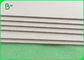 Risguardo grigio duplex di carta spesso laminato di 1mm per le coperture del taccuino