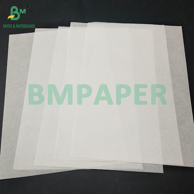 60gm di buona stampa White Greaseproof Paper Kit7 per imballaggio di hamburger