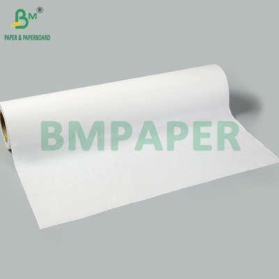 35GSM 40GSM MG Carta Kraft Bianca Per Sacchetti Fast Food 715mm Buona Durezza