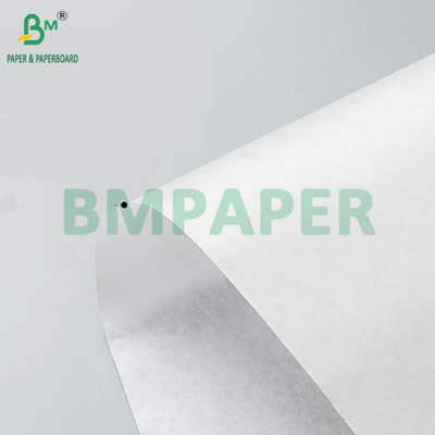 35GSM 40GSM MG Carta Kraft Bianca Per Sacchetti Fast Food 715mm Buona Durezza