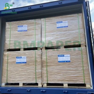 70 g di carta kraft bianca sbiancata di grado alimentare semi lucida MG 1100 mm