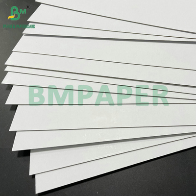 Buona rigidità 1 mm 2 mm cartone laminato con entrambi i lati bianco grigio medio