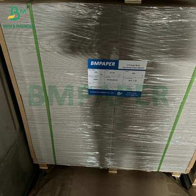 Buona rigidità 1 mm 2 mm cartone laminato con entrambi i lati bianco grigio medio