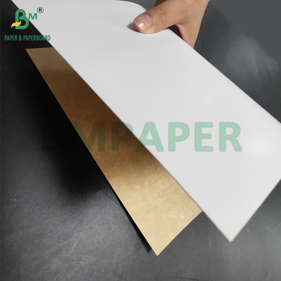 350 grammi CKB Carta di ricambio per insalate a superficie bianca marrone 25' x 38'