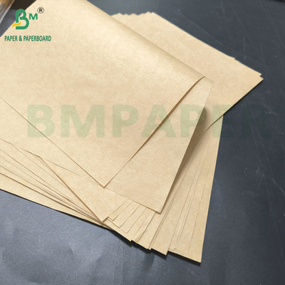 Carta di sacchetto naturale ad alta porosità da 70 a 90 Gsm carta kraft ad alta stampabilità