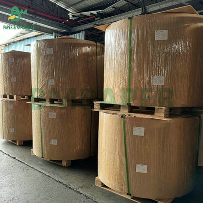 120 gr 150 gr Carta kraft bianca sbiancata robusta per borse da shopping 787mm 1092mm