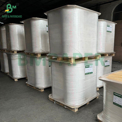 24g 28g White Straw Wrappers Paper Rolls 27mm Larghezza 6000m Lunghezza