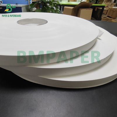 24 gm 28 gm Carta di avvolgimento di paglia bianca 27 mm x 5000 mm Buona resistenza alla trazione