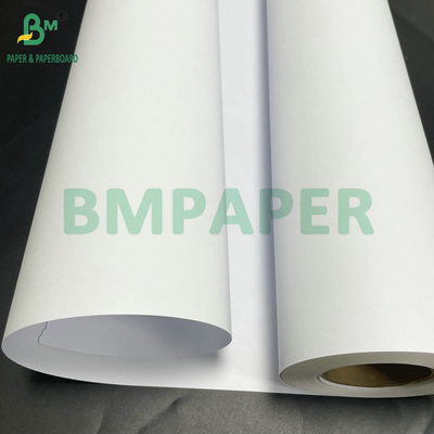 24LB 28LB Bond rivestito CAD Plotter Paper Roll per la stampa di mappe topografiche a colori