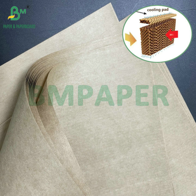 95 gm 105 gm Carta Kraft ad alta resistenza all'umidità assorbente per le compresse di raffreddamento per pollame