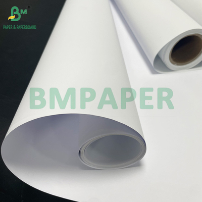 90 gm 105 gm Rollo di carta rivestita 24 &quot;x 150&quot; per il produttore di poster a colori per interni
