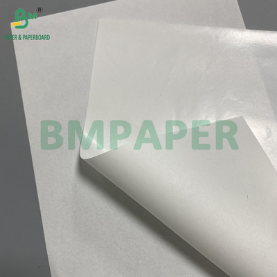 30gm 60gm MG Carta kraft calandata bianca per zucchero con rivestimento PE su un lato