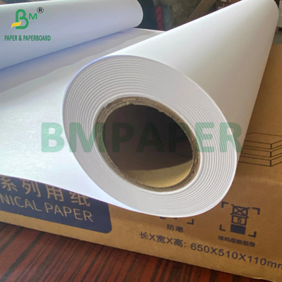 Carta a formato largo da 20 libbre per disegni CAD 36 pollici x 150 piedi 2' Core Alta bianchezza