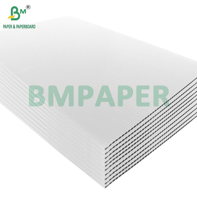 1.5MM 3 strati di cartone ondulato bianco per scatole cosmetiche