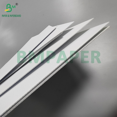 1.5MM 3 strati di cartone ondulato bianco per scatole cosmetiche