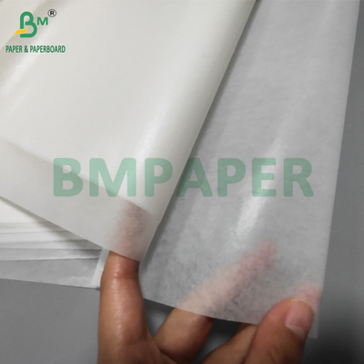 Carta da forno in silicone con rivestimento bianco resistente al calore da 40 grammi per la torrefazione 620 mm