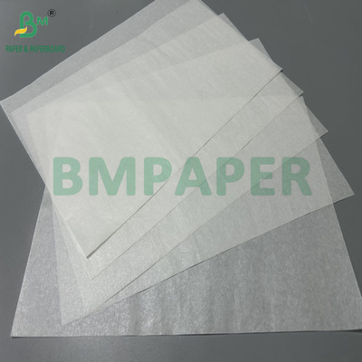 12 x 18 pollici 40 grammi entrambi i lati a prova di grasso carta rivestita di silicone per cuocere