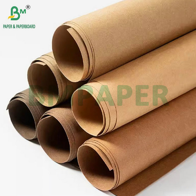 0.3mm 0.55mm 150cm Larghezza Marrone Rughe Tessuto Kraft Prelavato Per Borse Da Mano