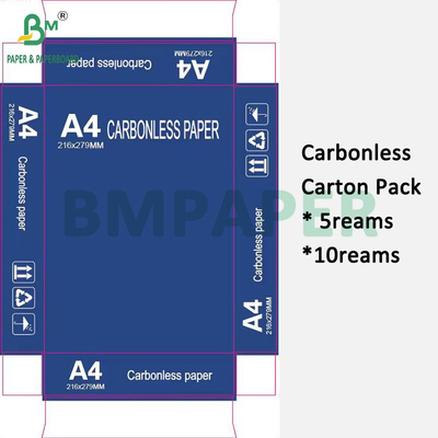 Carta digitale senza carbonio Immagine Nera 75g 78g A4 Dimensione legale Originale CB Intermedio CFB Carta CF Finale
