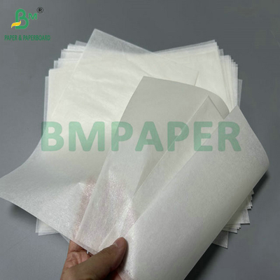 280 mm di larghezza Carta da forno bianca a prova di grasso siliconata 41 gr per biscotti da forno