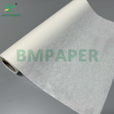 40 gm Rulli di carta rivestita di silicone a doppio lato per la cottura di alimenti Carta di avvolgimento bianca
