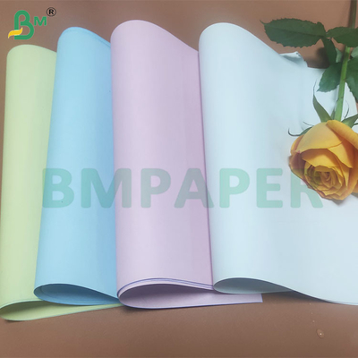 48-80 GSM Sostanza NCR Rulli di carta di copia senza cartone in più colori