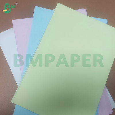 48-80 GSM Sostanza NCR Rulli di carta di copia senza cartone in più colori