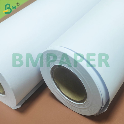90 GSM 2-3 pollici Core White Engineering Plotter Rolls di carta