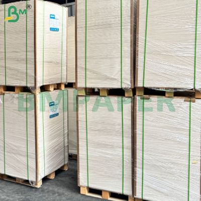 190 gm+15 gm fogli di carta marrone impermeabile rivestiti in PE per tazze