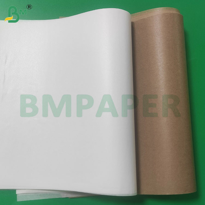 30 grammi di cartone rivestito di silicone a doppio lato a prova di grasso marrone