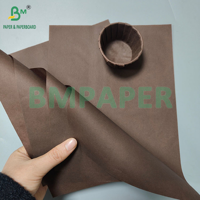 40gm Greaseproof Brown Baking Cup Cake Paper Tray Muffin Liners