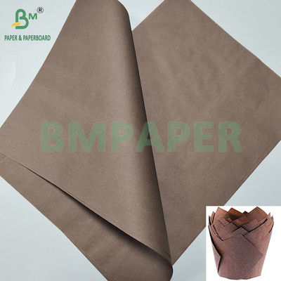 40gm Greaseproof Brown Baking Cup Cake Paper Tray Muffin Liners