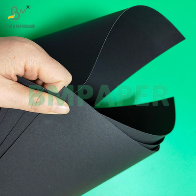 300gm 350gm Alta rigidità e resistenza al ripiegamento Cartellino nero rivestito da un lato