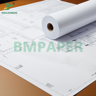 24" x 150" CAD 20lbs Bond Inkjet Wide Format Plotter Paper per grafico 2′′ CORE