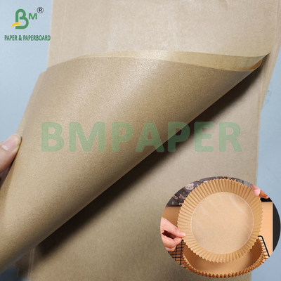 Carta rivestita in silicone a doppio lato a prova di grasso da 40 grammi per la fabbricazione di rivestimenti di carta per friggitrici ad aria