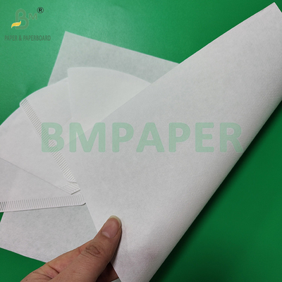 50 grammi 328 mm 500 mm Bianco e marrone carta filtro per caffè rotolo di qualità alimentare