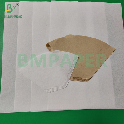 50 gm 328 mm Carta per filtri per caffè di qualità alimentare, sbiancata e non sbiancata