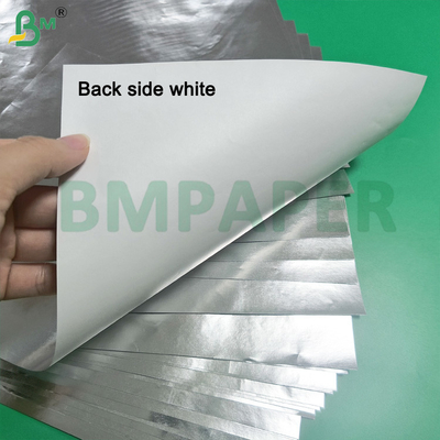 Carta metallizzata colore argento per le etichette delle bottiglie di birra resistenza al bagnato