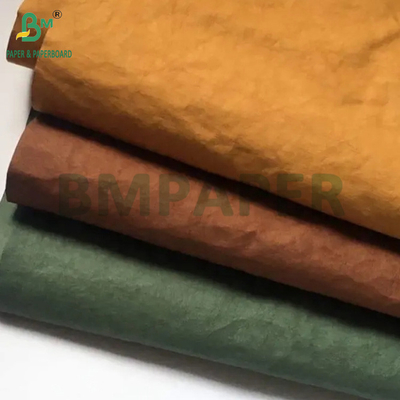 0.35mm 0.55mm carta kraft tex lavabile per sacchetti per asciugamani
