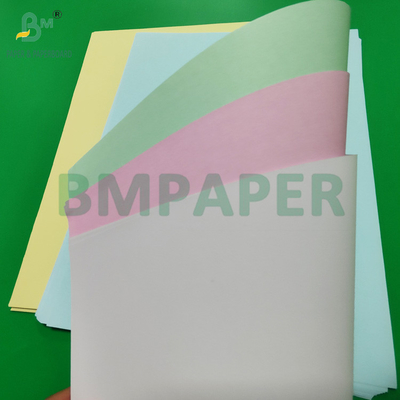 55gm 60gm Copia senza carbonio NCR Paper Rolls For Invoice Bill 19inch Black Image