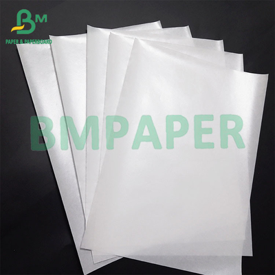 30GSM 50GSM 15PE Gloss Coat White Kraft Paper Food Packing Bag