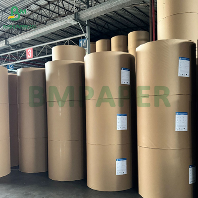 Carta rivestita in silicone a doppio lato bianca 40 gm 60-150 cm Rollo di carta impermeabile a grassi