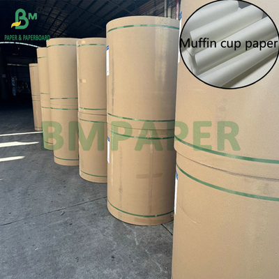 380 mm bobina 30 grammi a prova di grasso muffin Coppa di carta a pergamena Coppe di carta