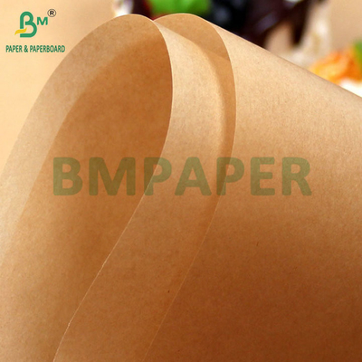 Carta da forno rivestita in silicone 35 gm 45 gm bianca greaseproof