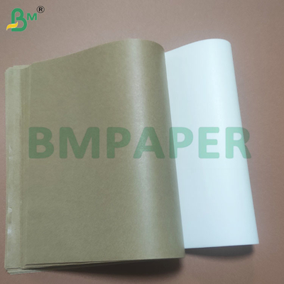 Sicurezza alimentare Rulli di carta da forno rivestiti di silicone a doppio lato 30 gm