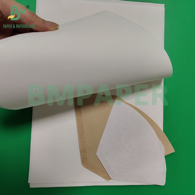 50 grammi di pasta di legno sbiancata e non sbiancata carta filtro per caffè di qualità alimentare 328 mm