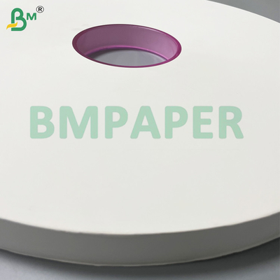 28 grammi di carta bianca di avvolgimento di cannucce 38 mm / 44 mm per cannucce da ristorante avvolte individualmente