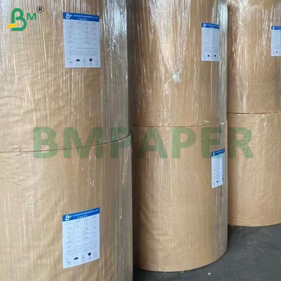 370 mm 55 gm Brown Kraft Fruit Bag Rolls di carta per imballaggio di frutta
